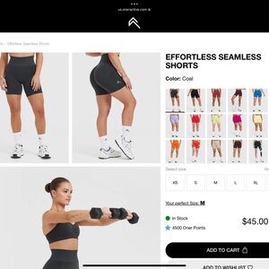 Oner Active Effortless Seamless Shorts - Black